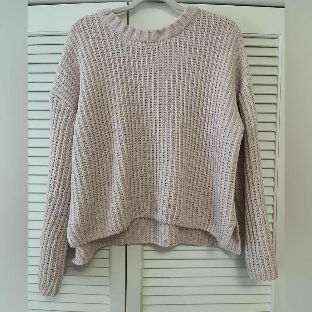 Olive & Oak Textured Cream Sweater